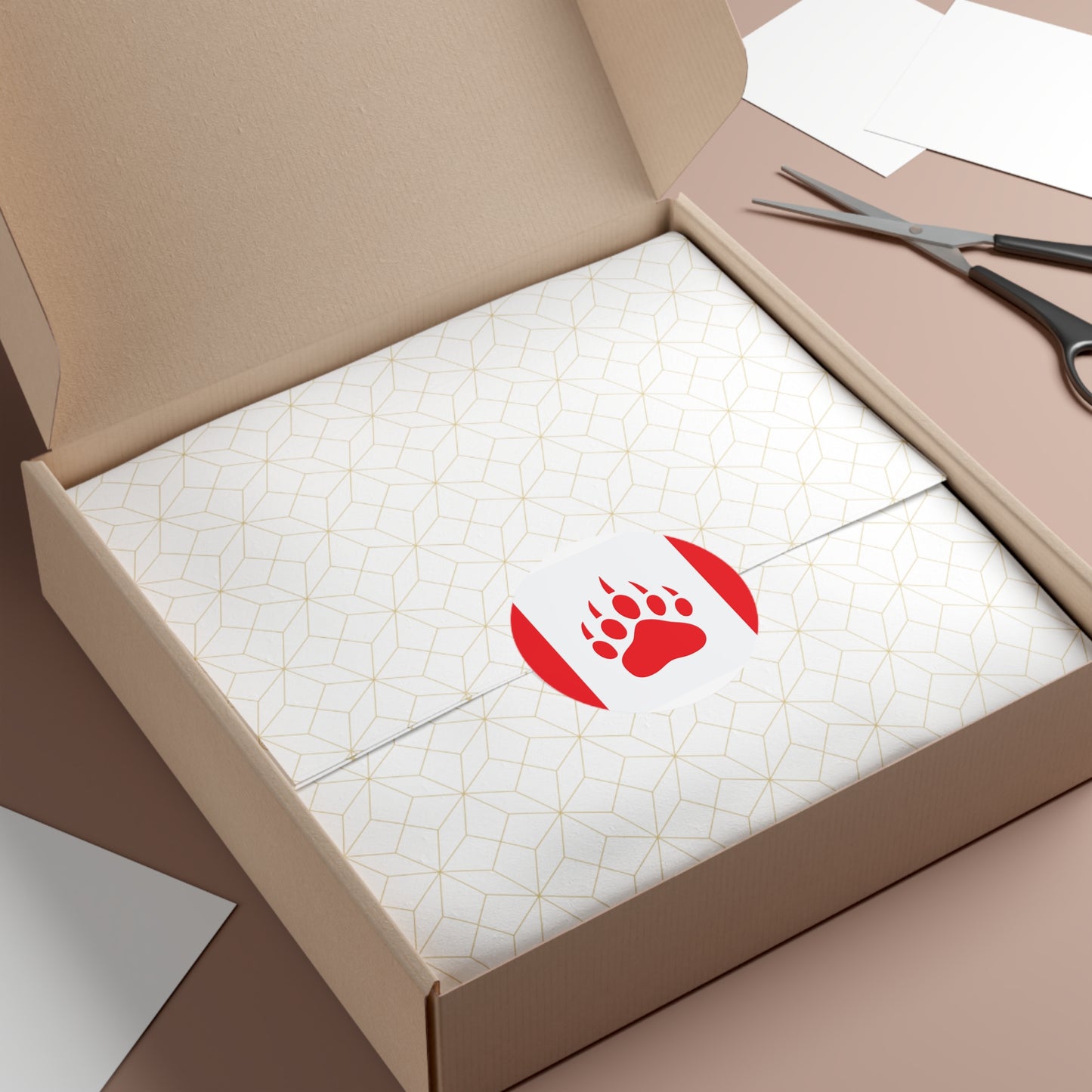 Bear Pride Flag Canada Vinyl Sticker