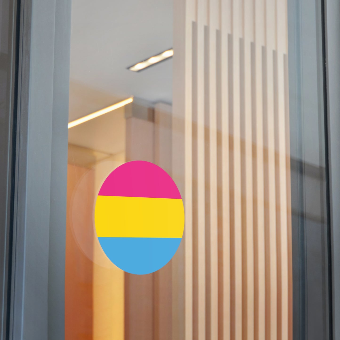 Pansexual Pride Flag Vinyl Stickers