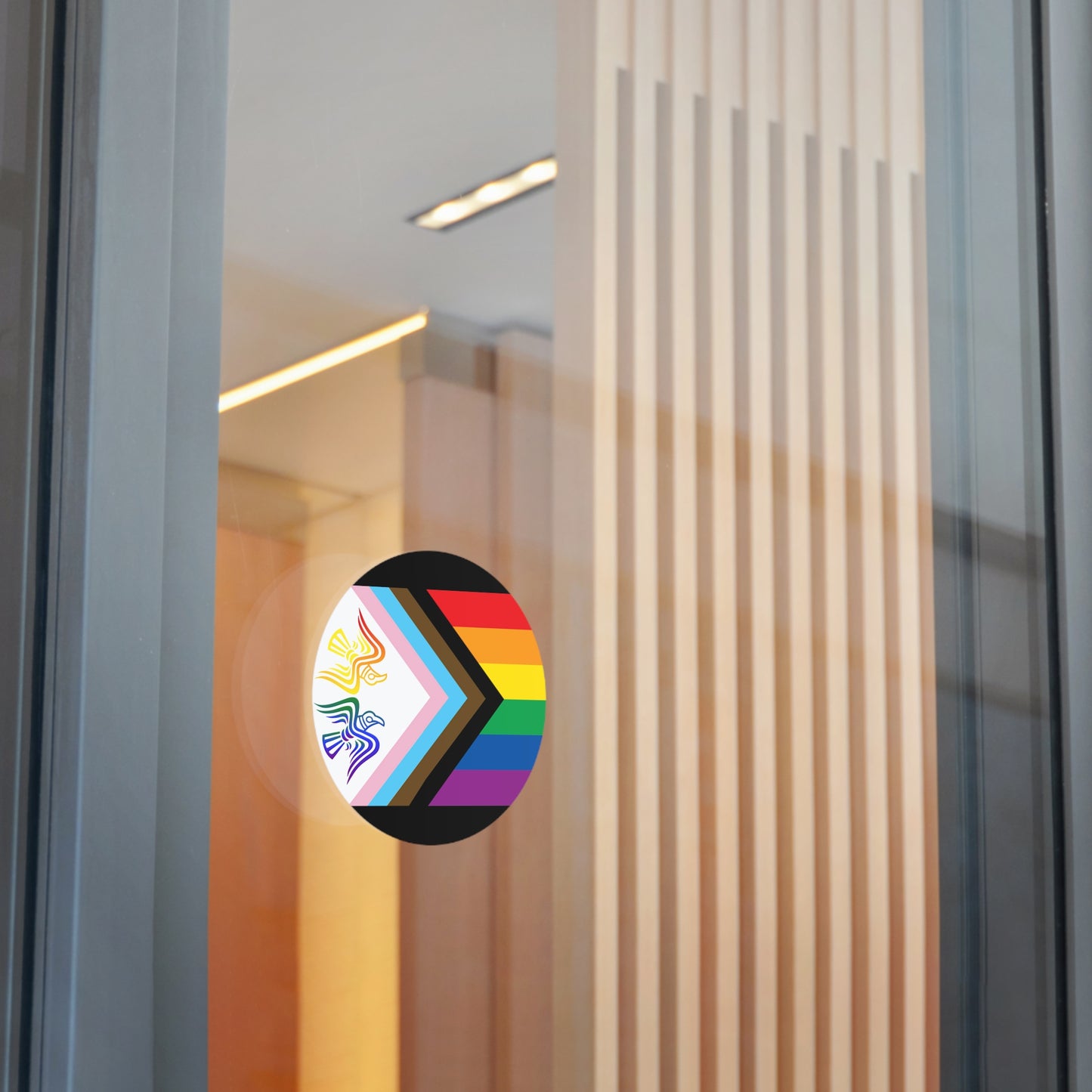 Norse Queer Pride Flag Vinyl Sticker