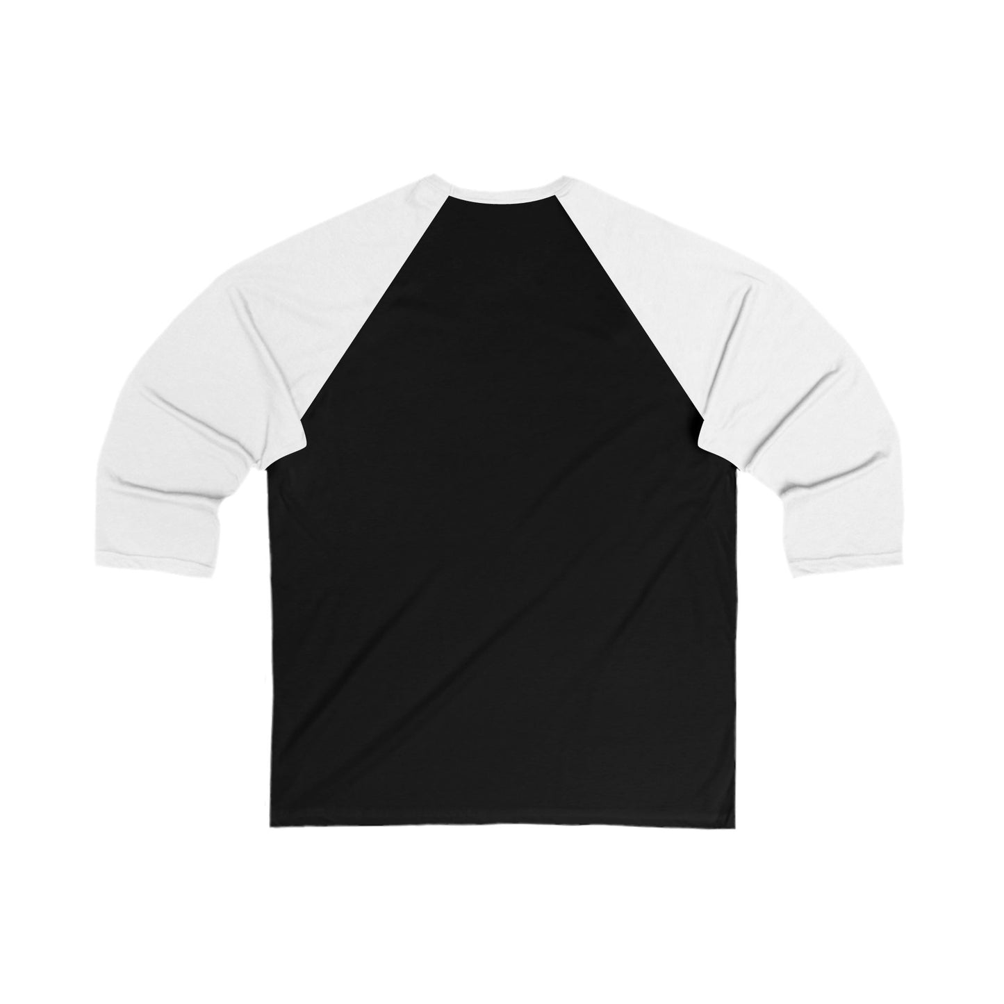 DISCO 2000 Baseball Tee - White sleeves; Black with White Deco