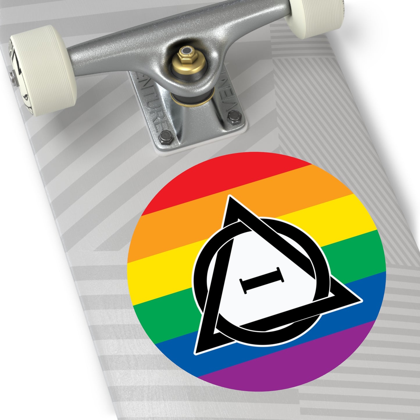 Therian Queer Pride Flag Vinyl Sticker