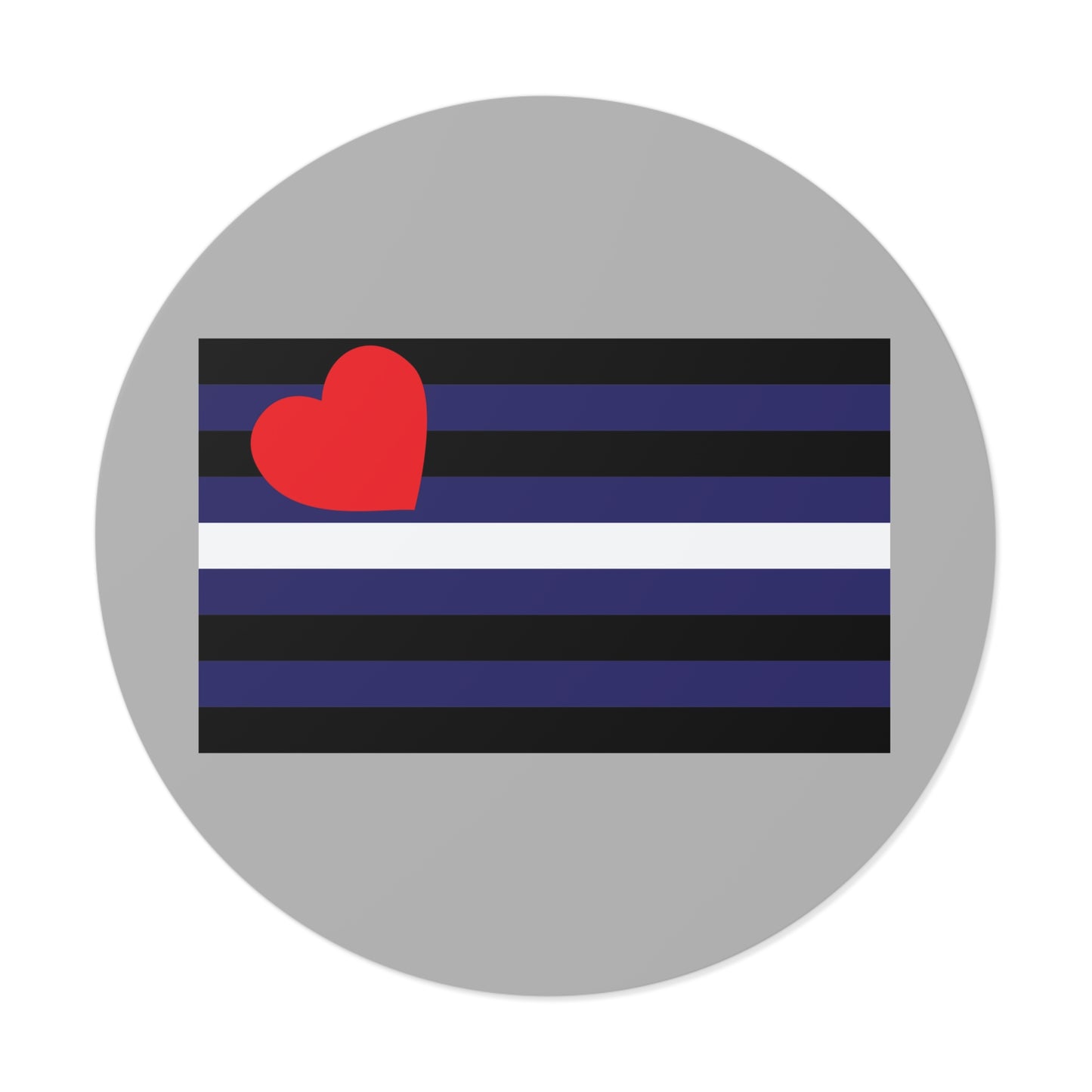 Leather Pride Flag Vinyl Sticker