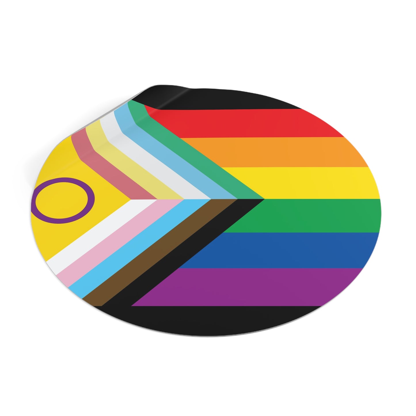 Disability Inclusive Progress Pride Flag 1 Vinyl Sticker
