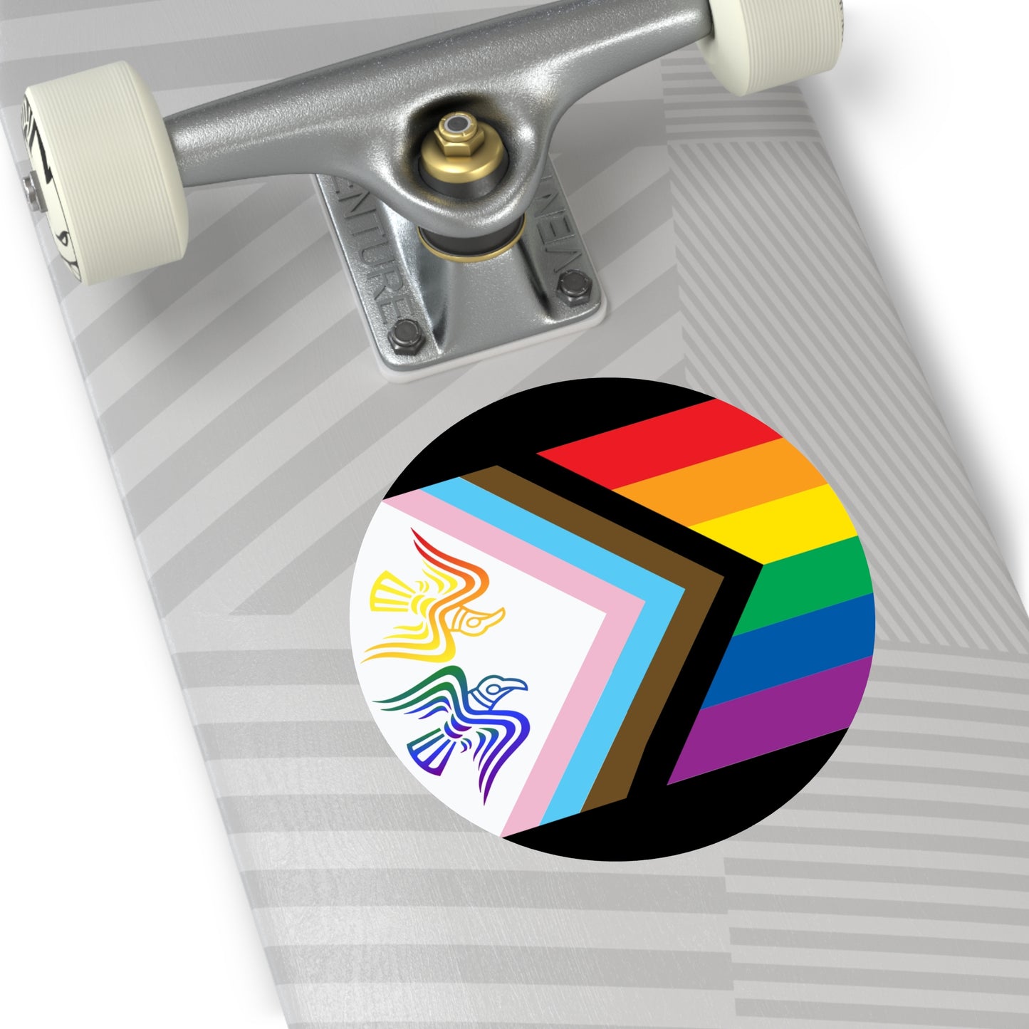 Norse Queer Pride Flag Vinyl Sticker