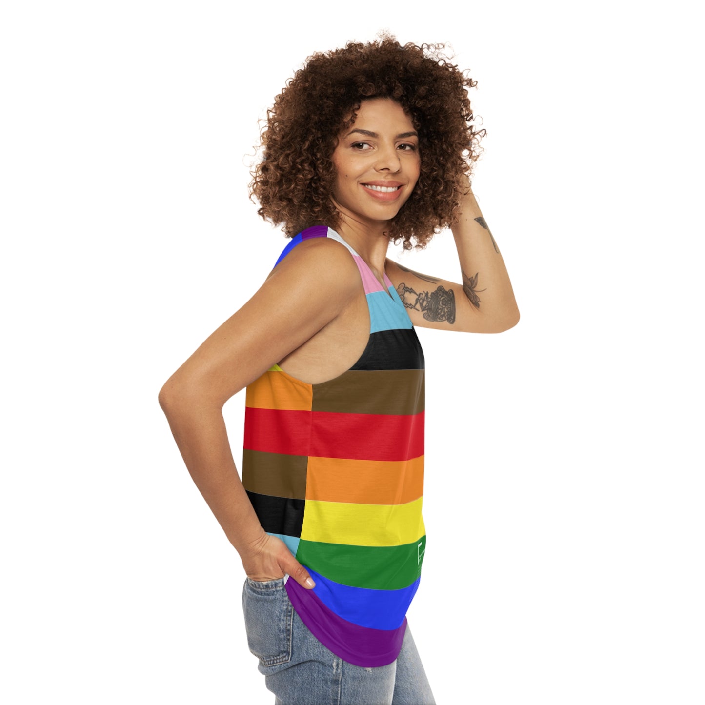 2018 Progress Pride Flag Tank Top