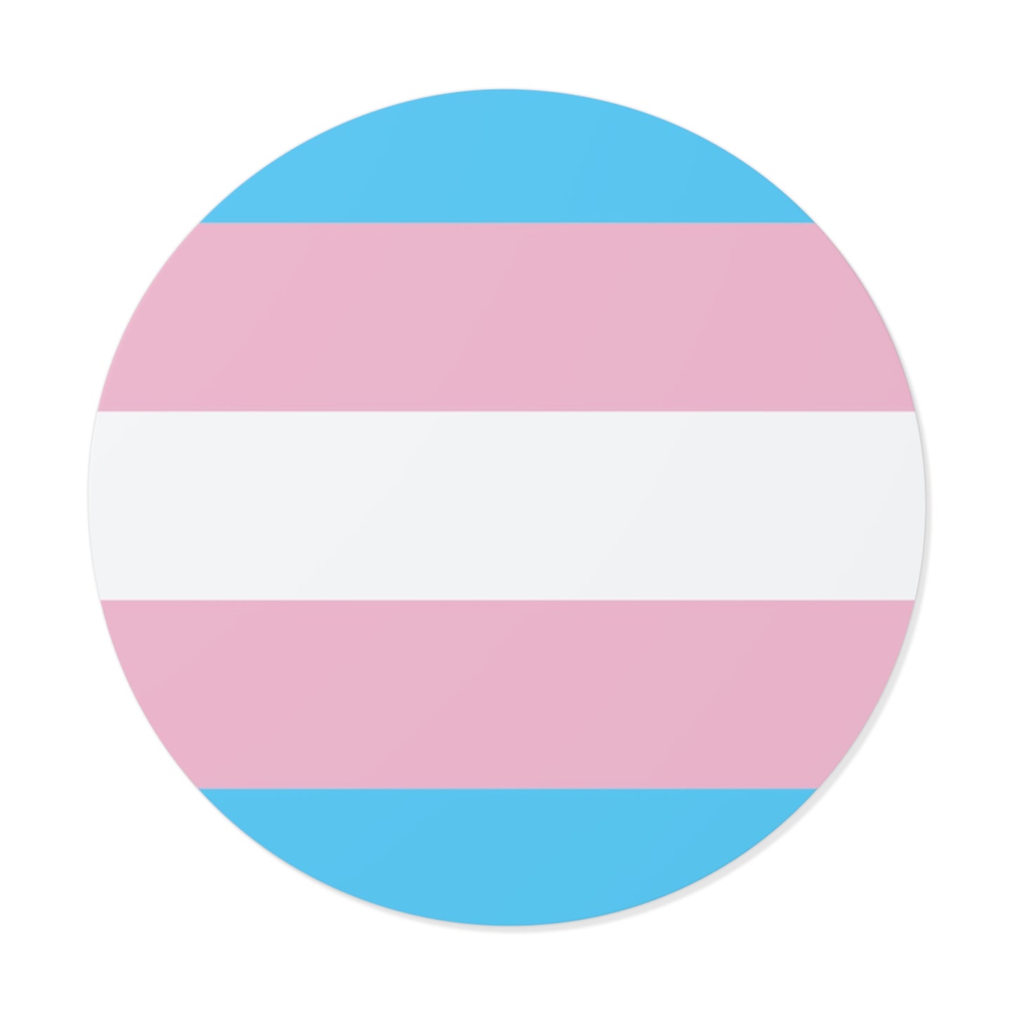 Transgender Pride Flag Vinyl Sticker