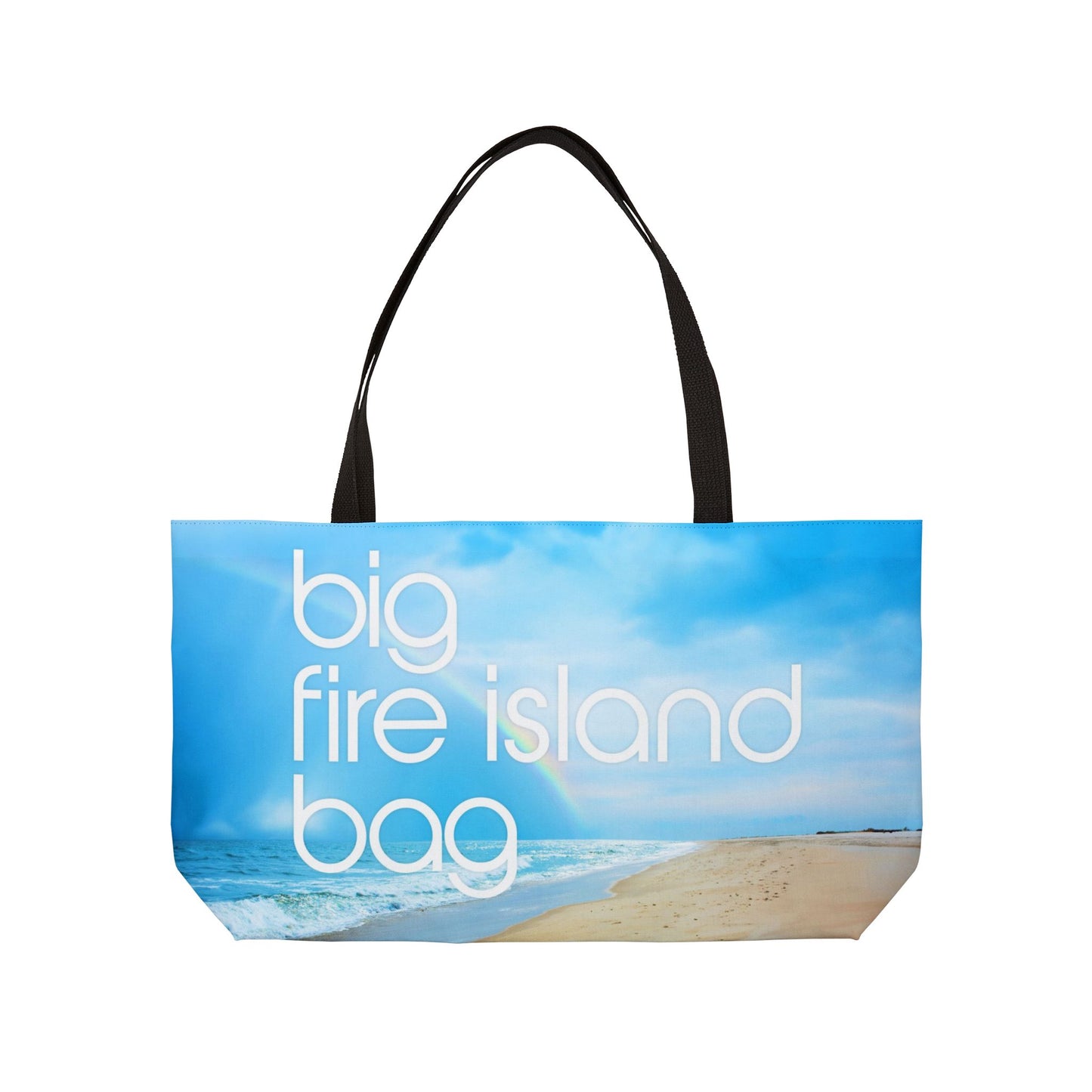 Big Fire Island Bag, Weekender Tote Bag, 24 x 13 inches