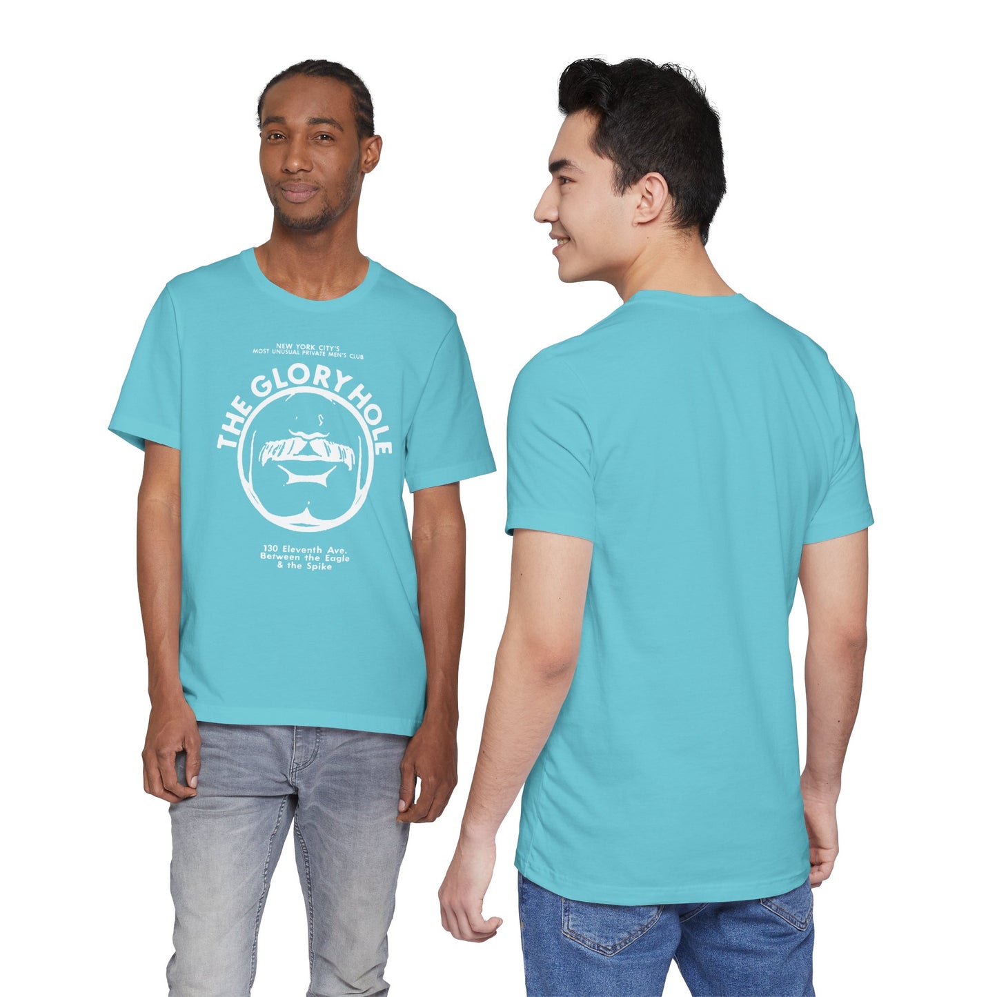 THE GLORY HOLE T-shirt — Vintage NYC Men's Club Tee