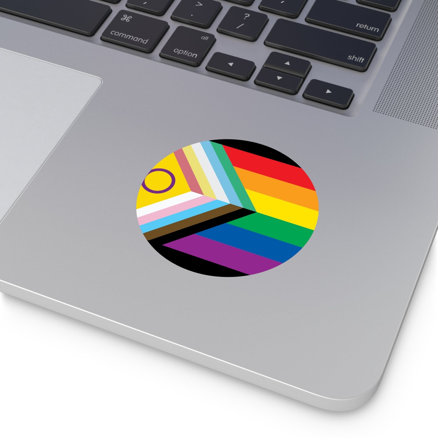 Disability Inclusive Progress Pride Flag 1 Vinyl Sticker