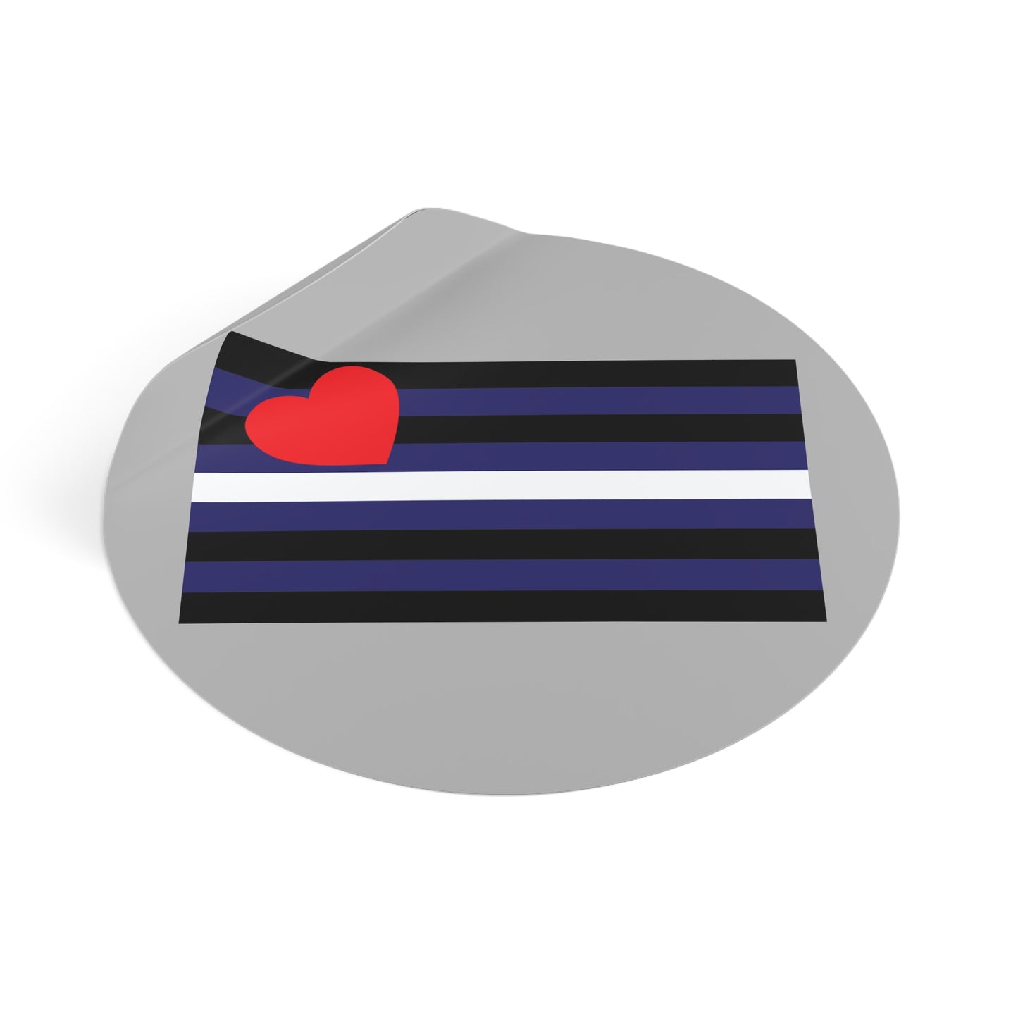 Leather Pride Flag Vinyl Sticker