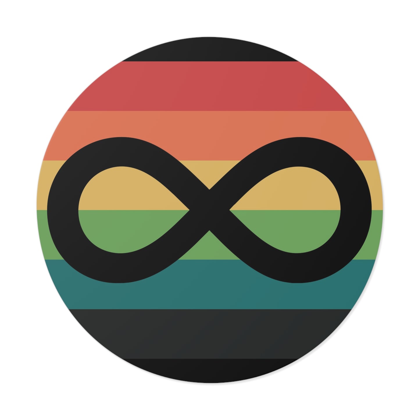 Autistic-Specific Pride Flag Vinyl Sticker