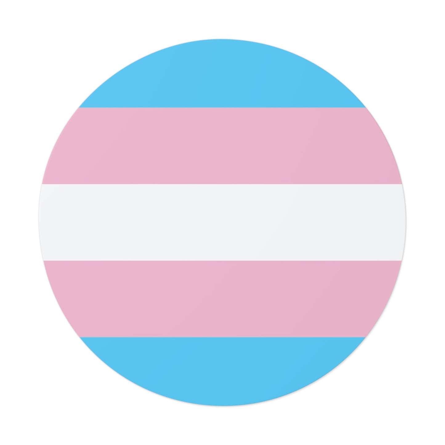 Transgender Pride Flag Vinyl Sticker