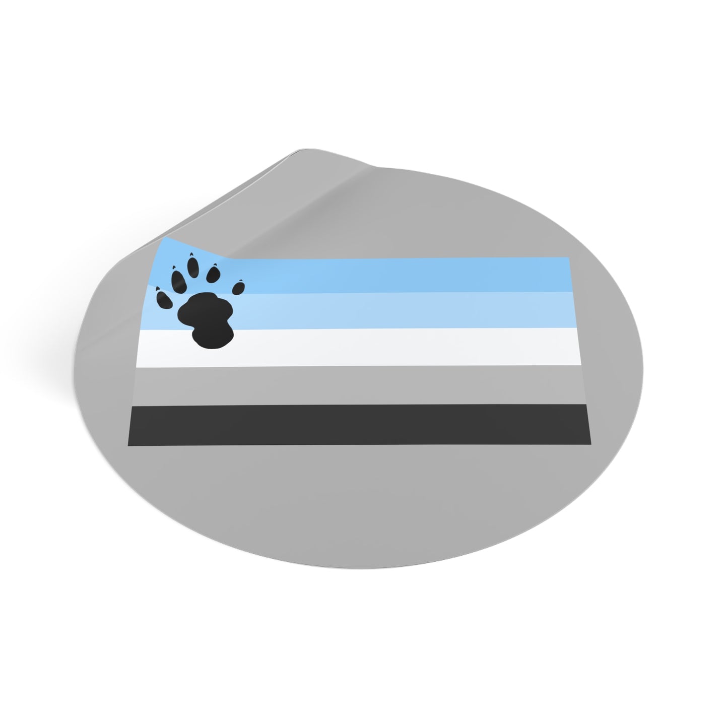 Otter Pride Flag Vinyl Sticker