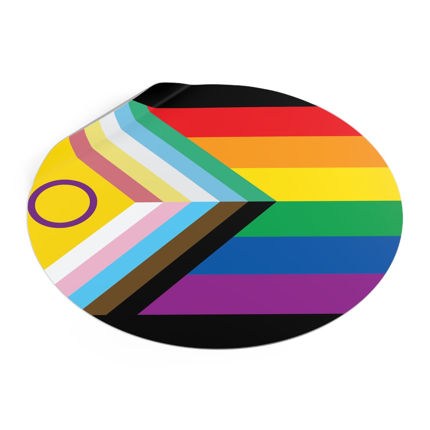 Disability Inclusive Progress Pride Flag 1 Vinyl Sticker