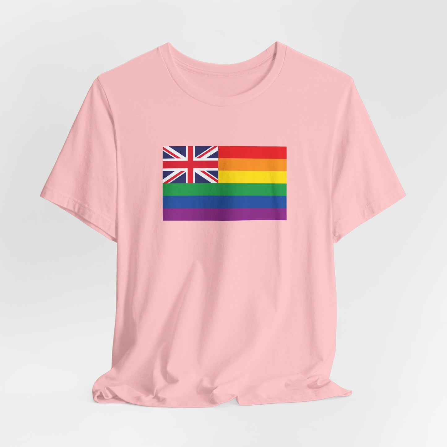 Hawai'i Rainbow Pride Flag T-shirt, Several Color Options