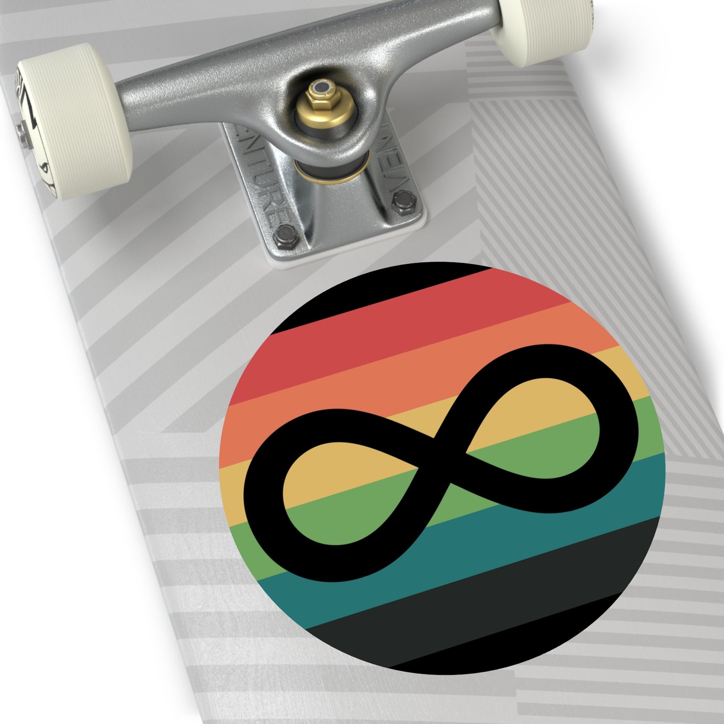 Autistic-Specific Pride Flag Vinyl Sticker
