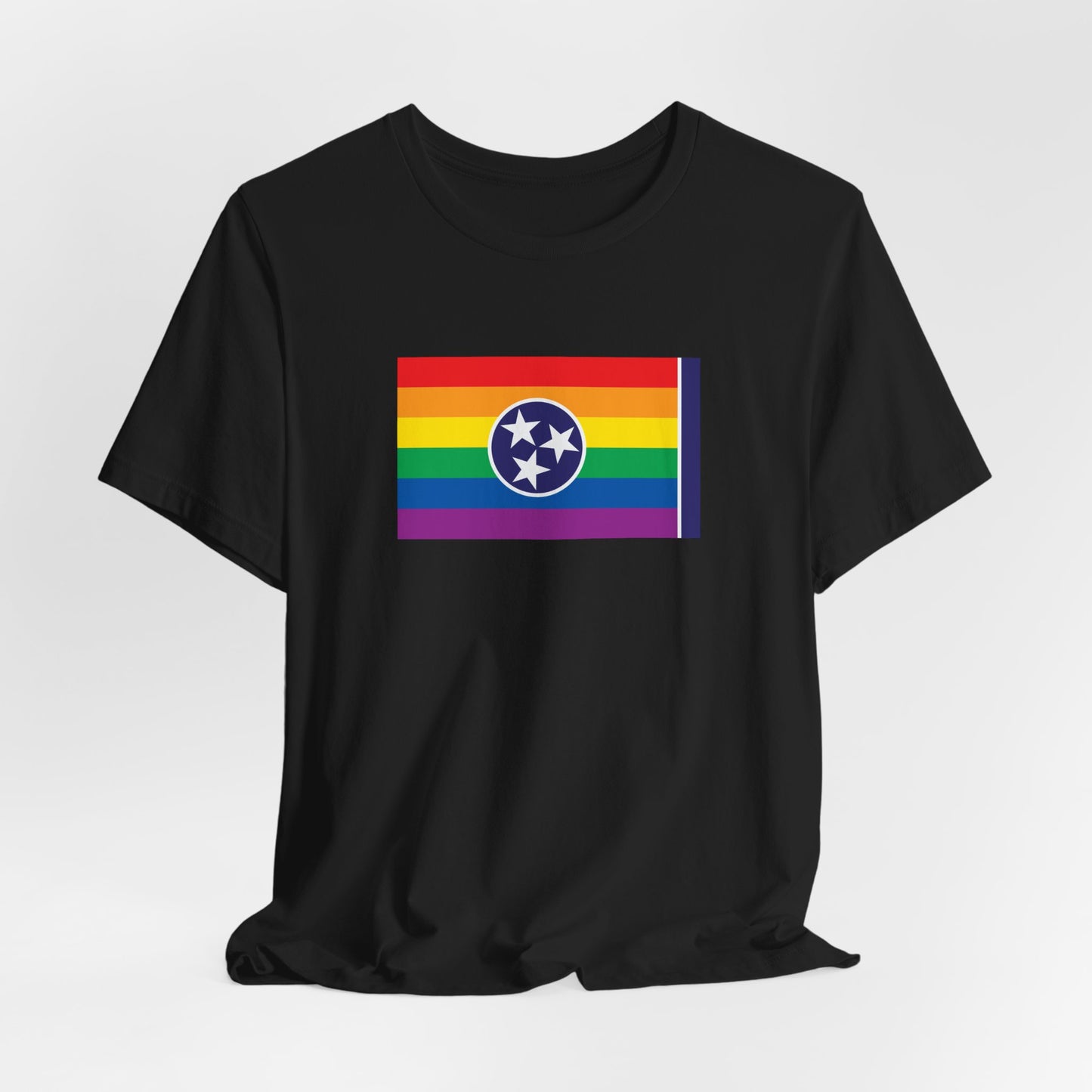 Tennessee Rainbow Pride Flag T-shirt, Several Color Options
