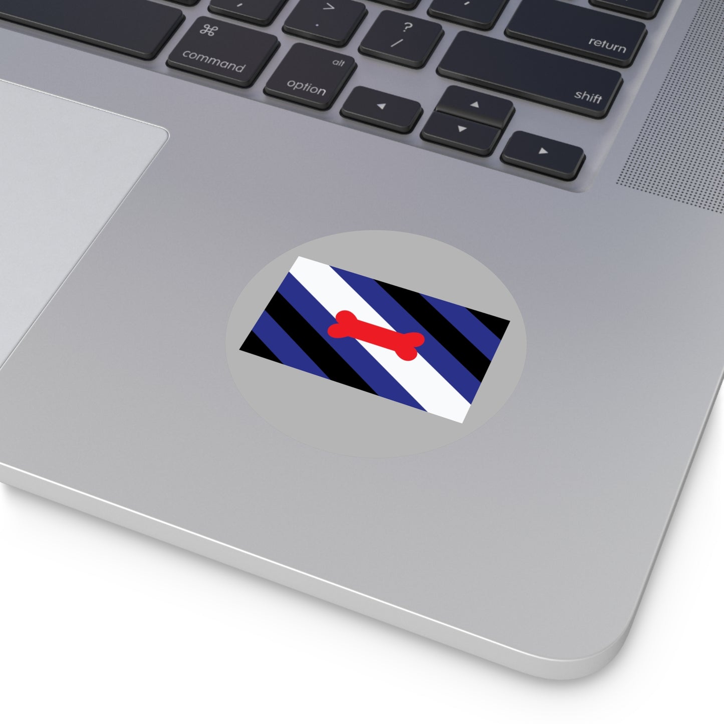Puppy Pride Flag Vinyl Sticker