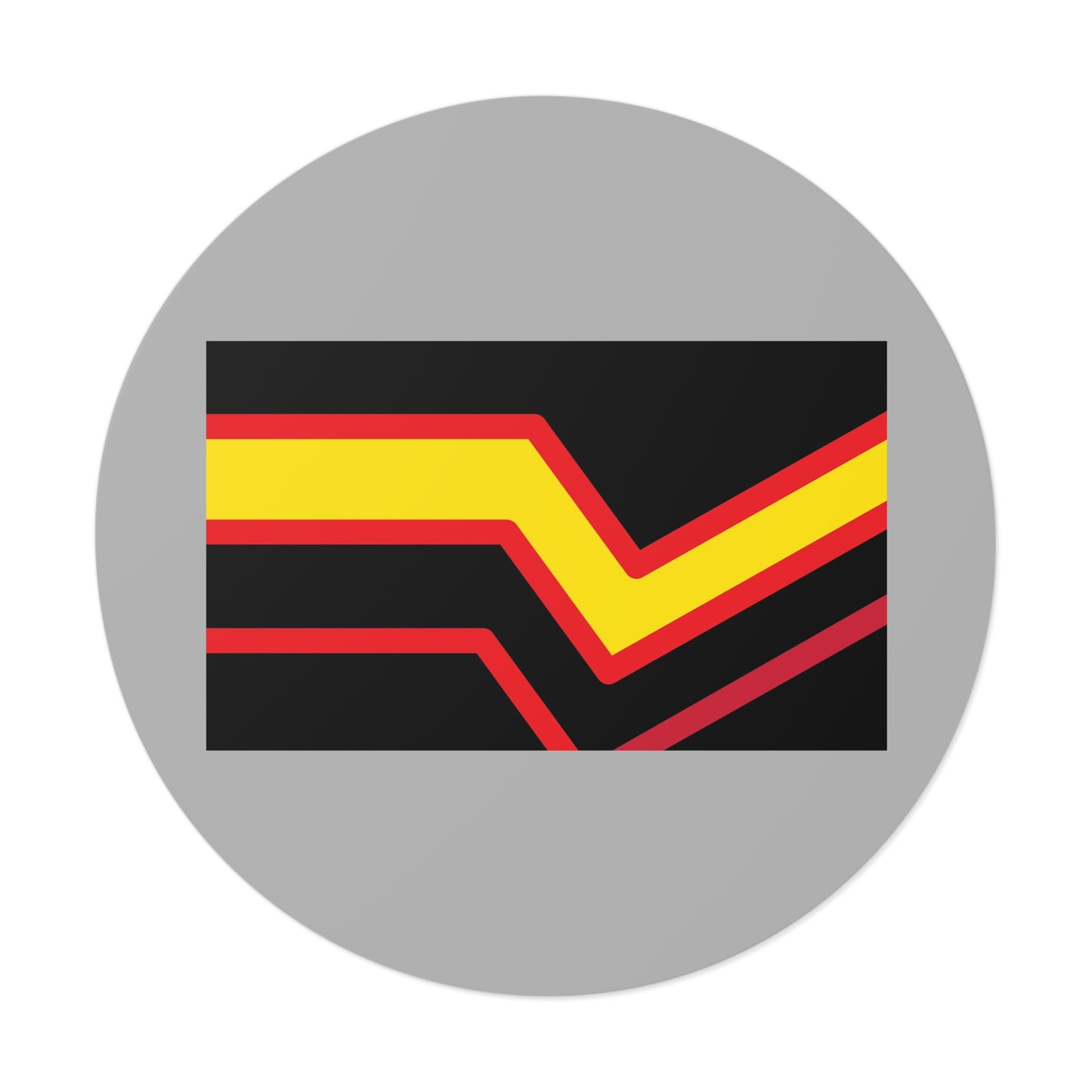 Rubber Fetish Pride Flag Vinyl Sticker