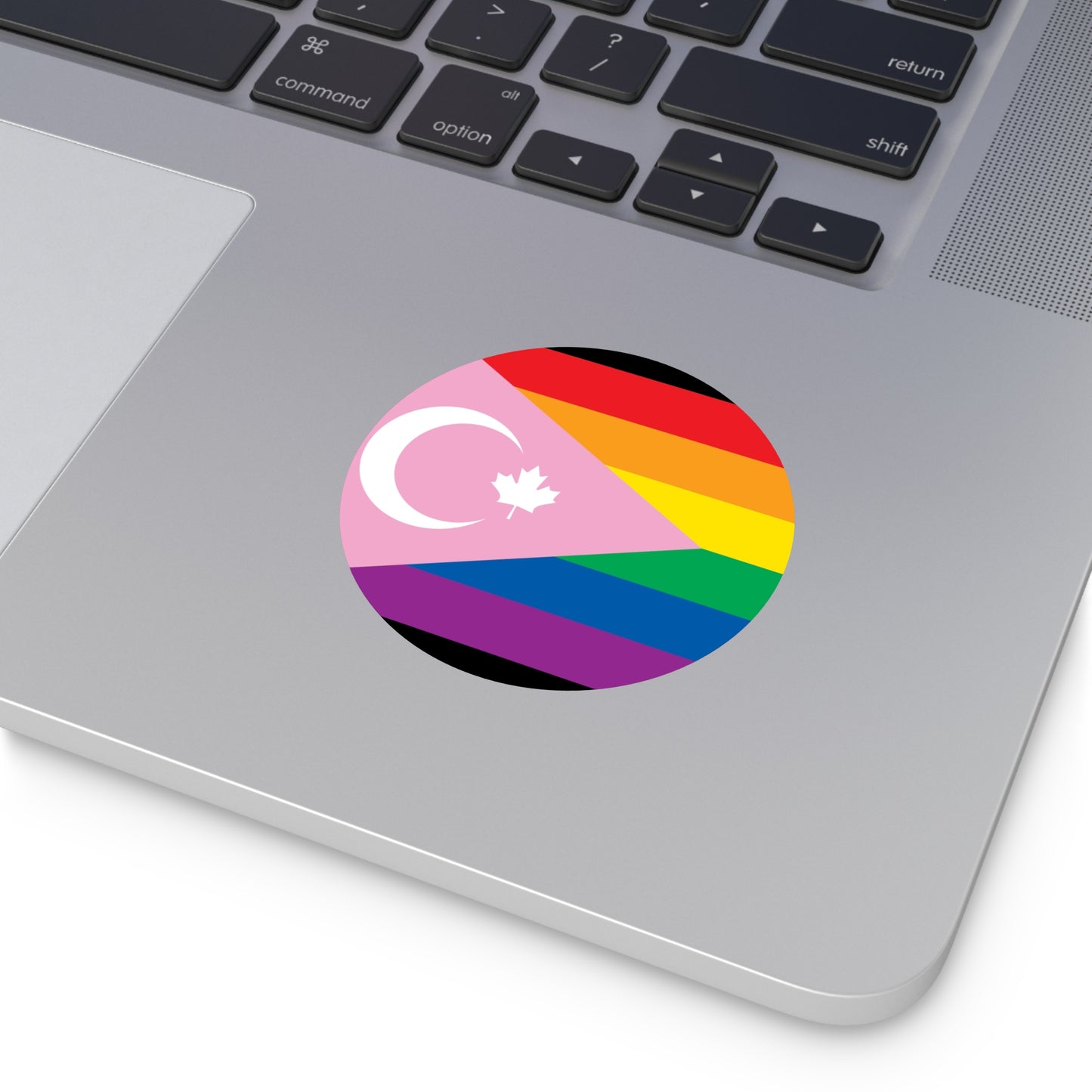 Queer Muslim Community Canada Pride Flag Vinyl Sticker
