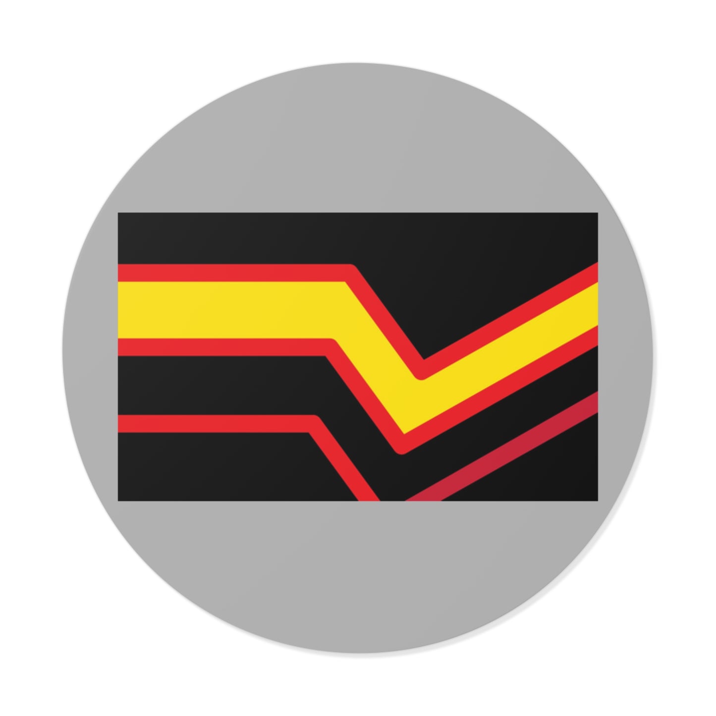 Rubber Fetish Pride Flag Vinyl Sticker