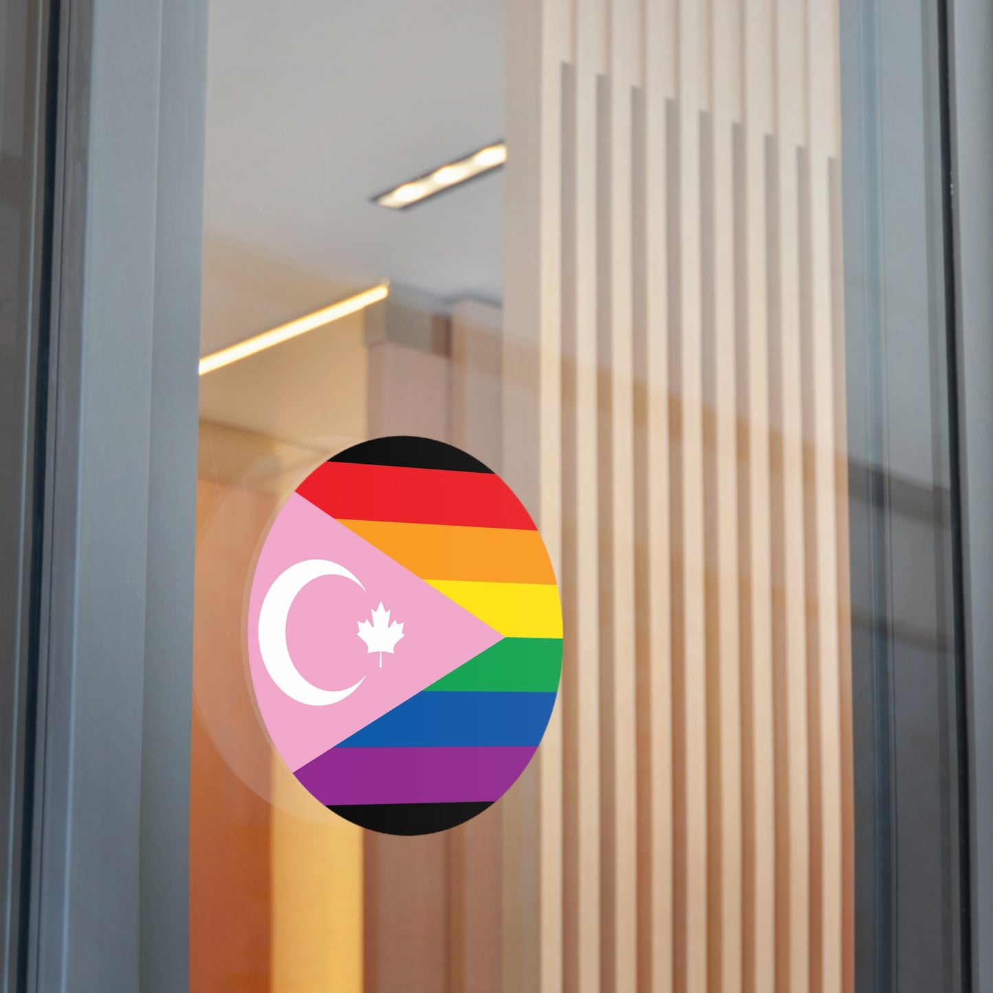 Queer Muslim Community Canada Pride Flag Vinyl Sticker