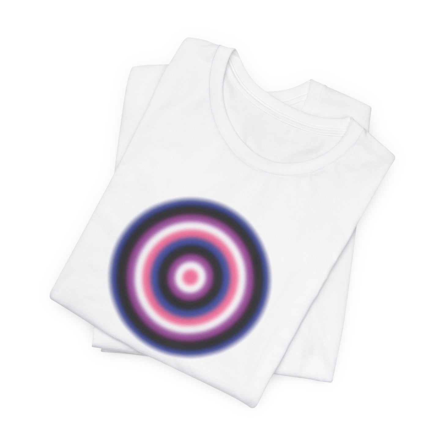 Genderfluid Pride Gradient Orb T-Shirt — Genderfluid Flag Tee