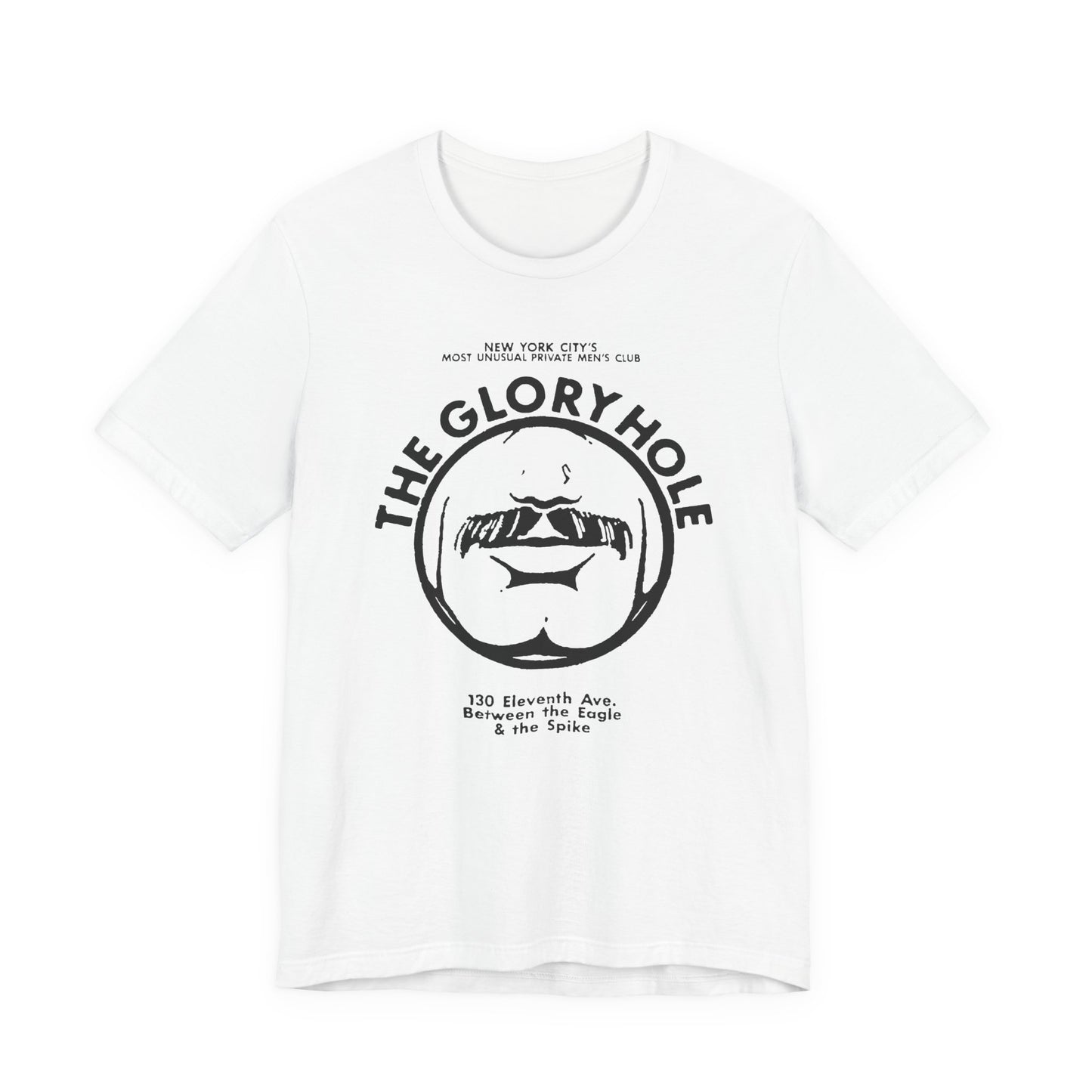 THE GLORY HOLE T-shirt — Vintage NYC Men's Club Tee