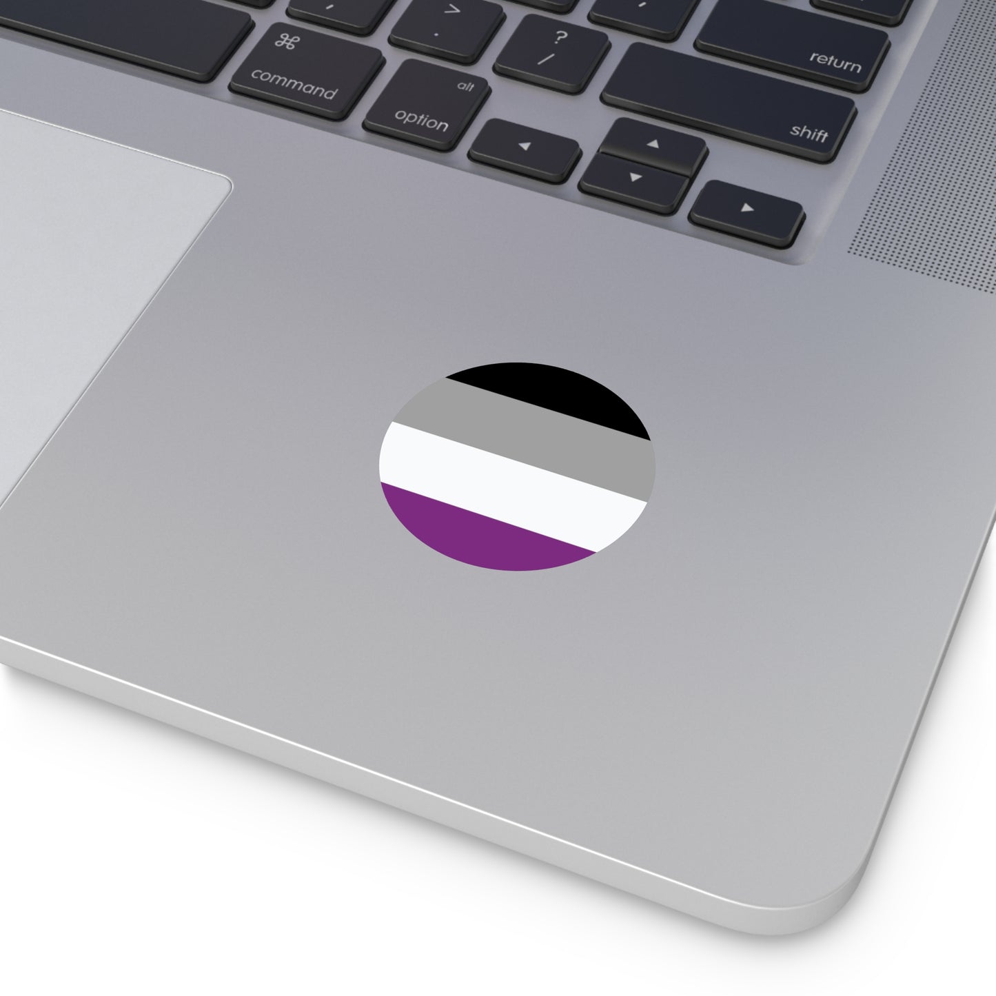 Asexual Pride Flag Vinyl Sticker