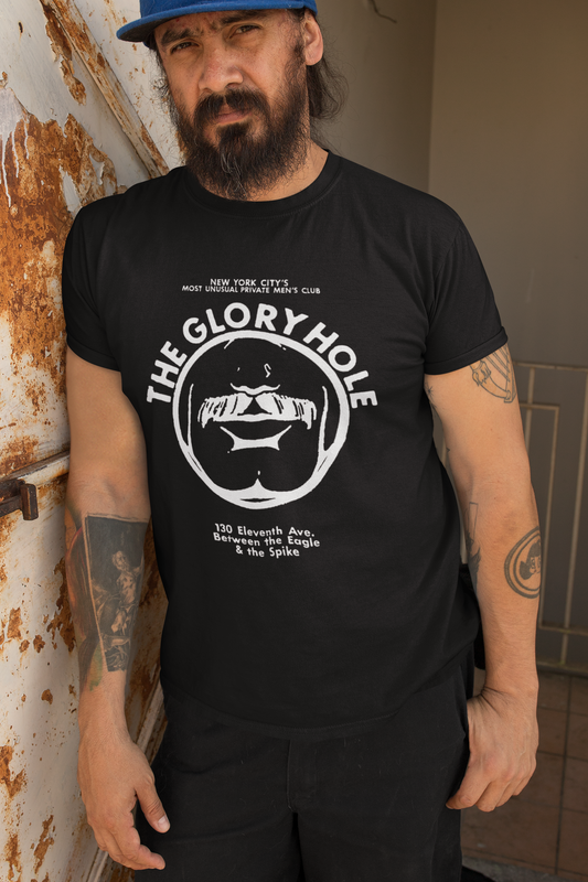 THE GLORY HOLE T-shirt — Vintage NYC Men's Club Tee