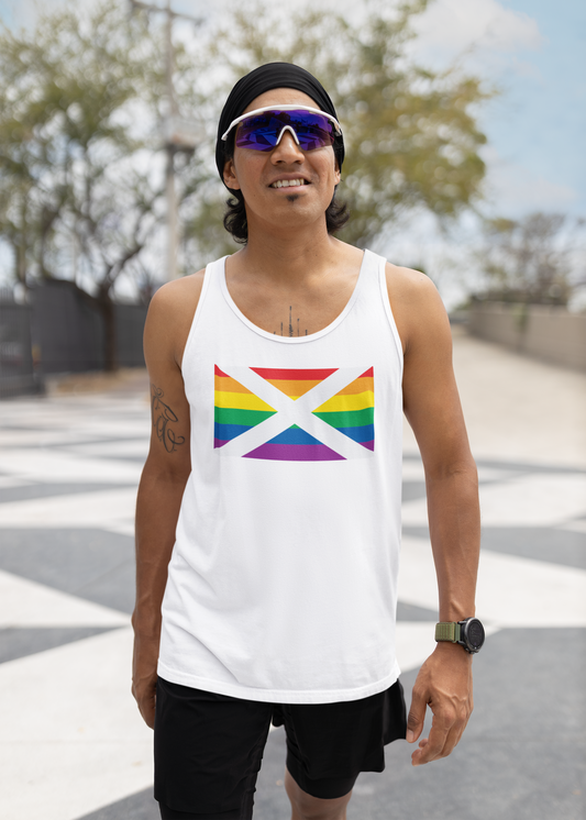 Alabama Rainbow Pride Flag Jersey Tank