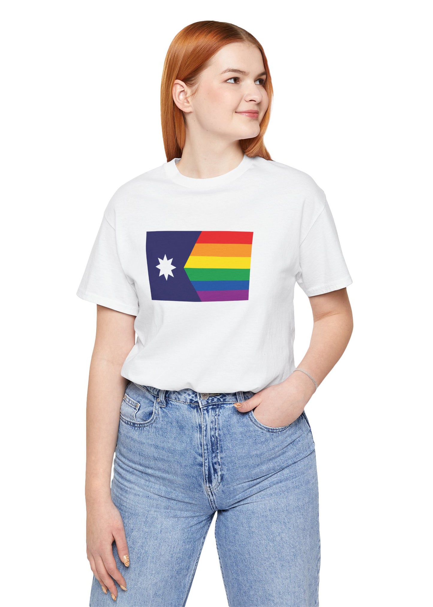 Minnesota Rainbow Pride Flag T-shirt, Several Color Options