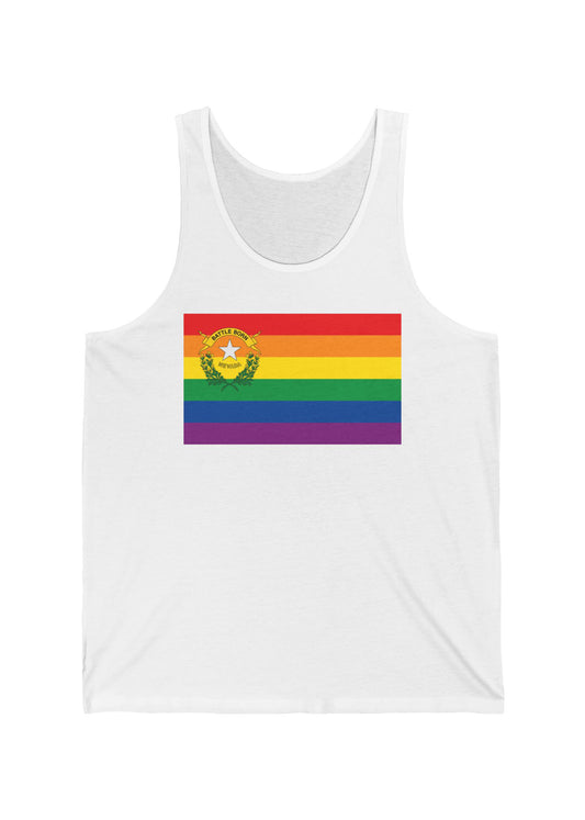 Nevada Rainbow Pride Flag Jersey Tank
