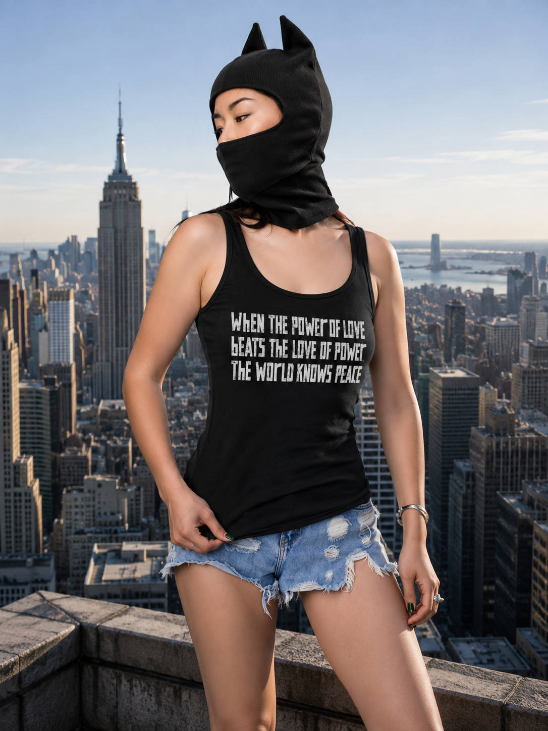 Empire State Building / Skywalker Couple / the Power of Love Tank Top