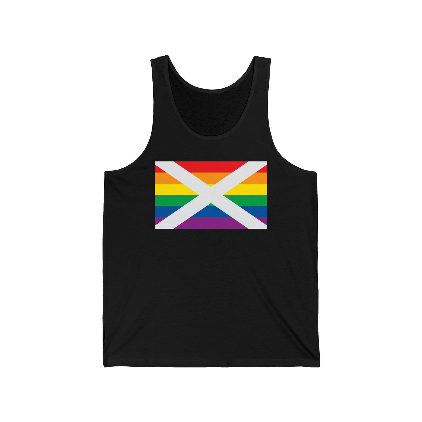 Alabama Rainbow Pride Flag Jersey Tank