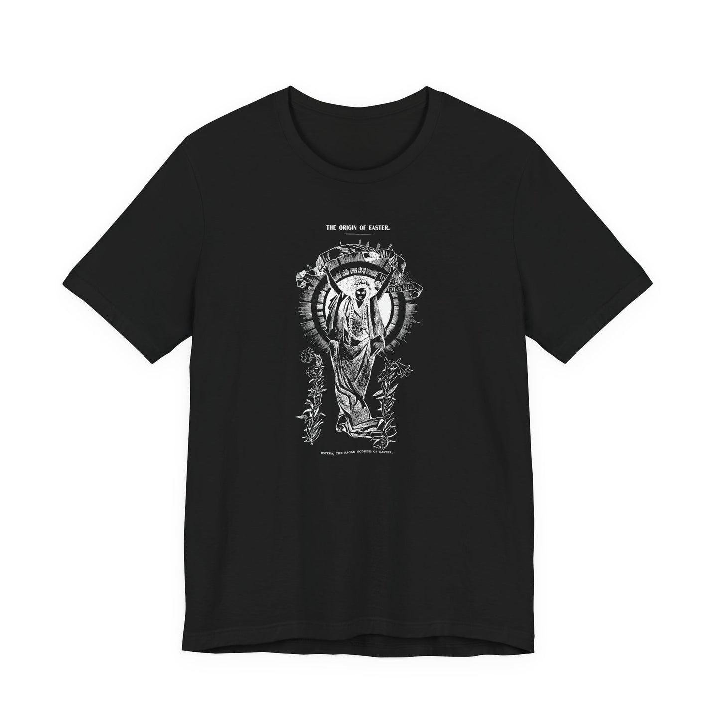 The Origin of Easter: Ostara, Victorian design T-shirt, Several Color Options