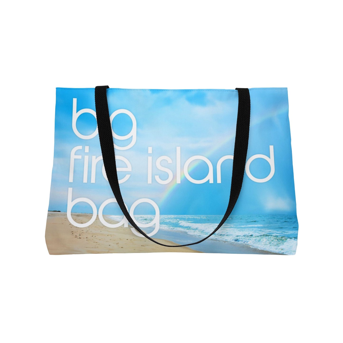Big Fire Island Bag, Weekender Tote Bag, 24 x 13 inches