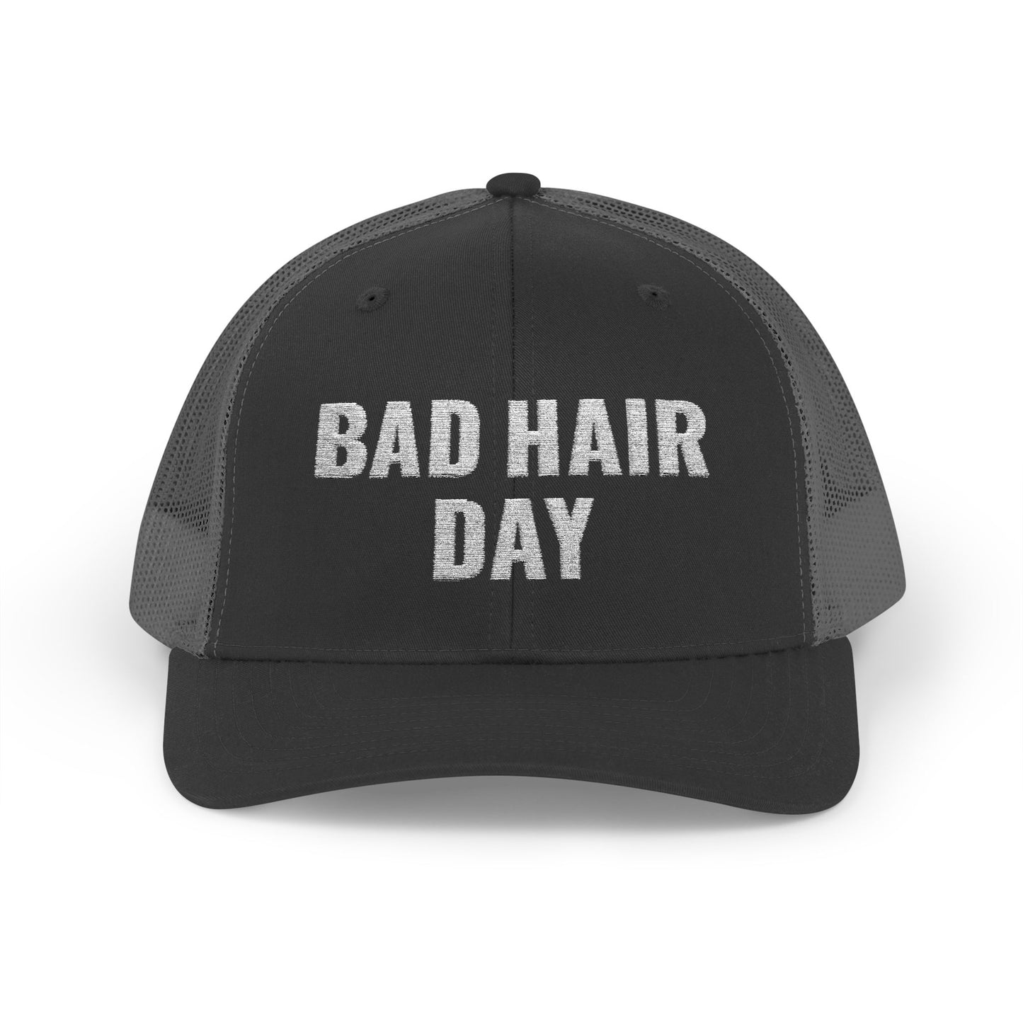 BAD HAIR DAY Snapback Embroidered Trucker Cap