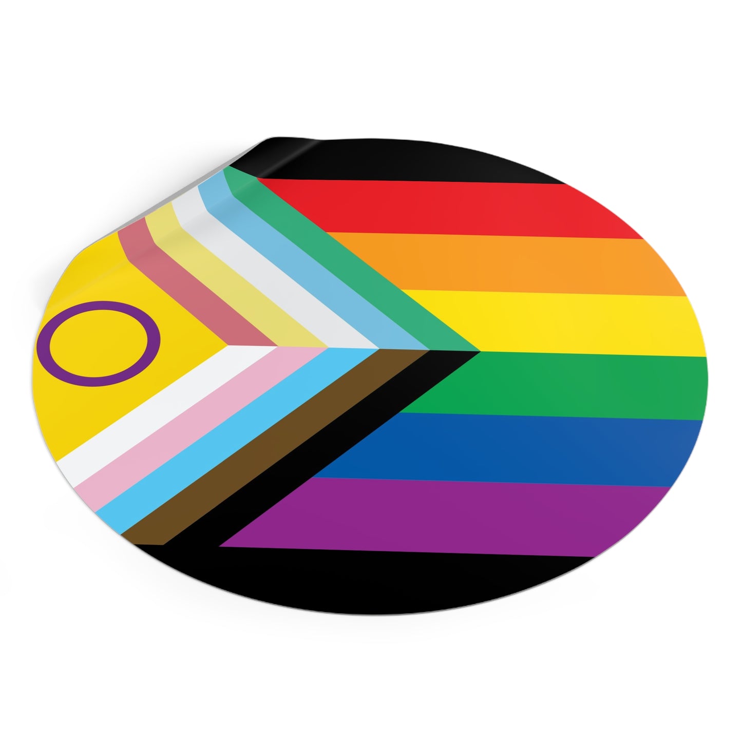 Disability Inclusive Progress Pride Flag 1 Vinyl Sticker