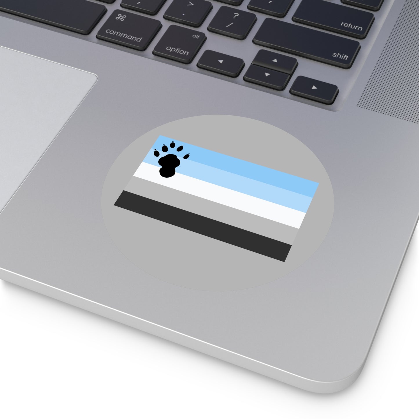 Otter Pride Flag Vinyl Sticker