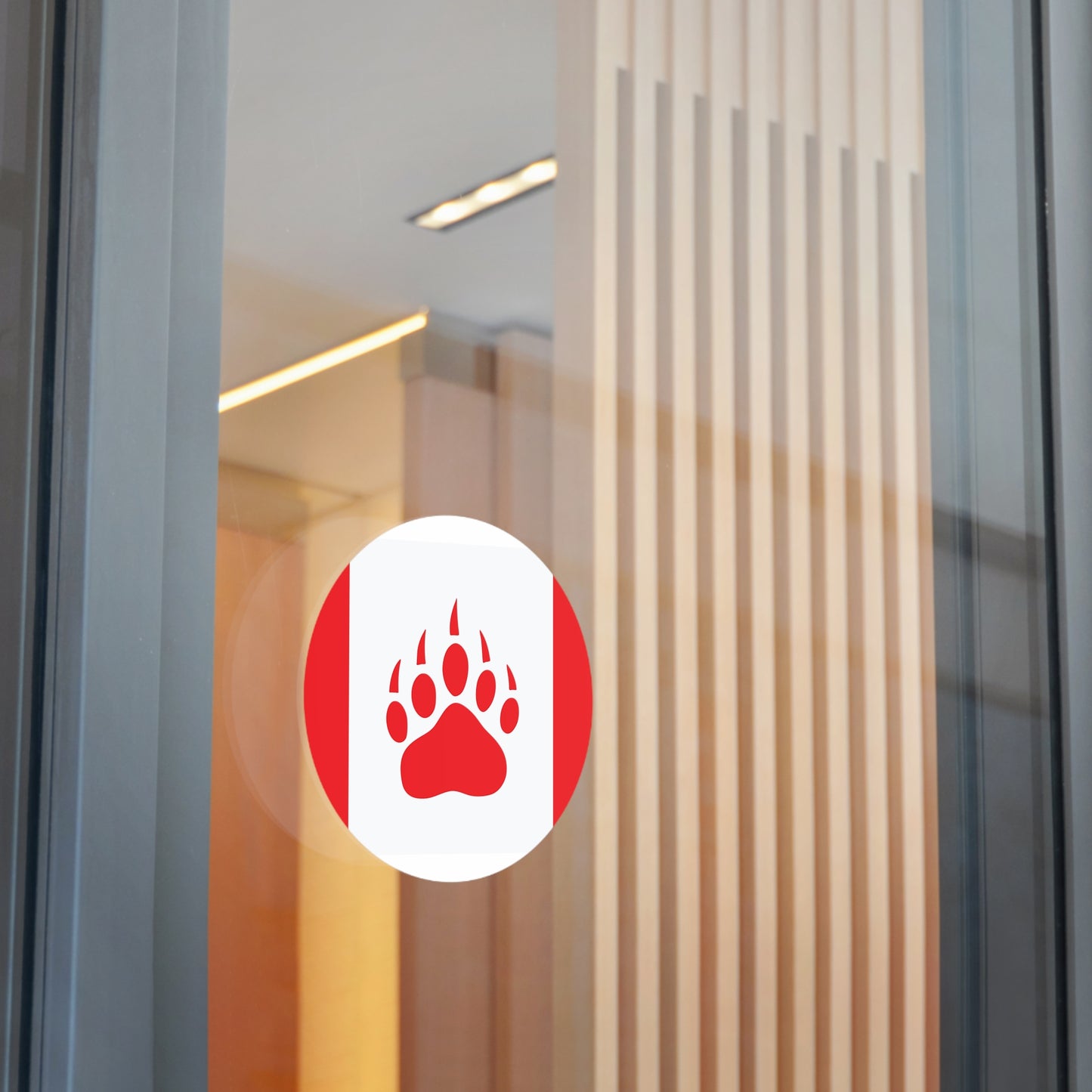 Bear Pride Flag Canada Vinyl Sticker