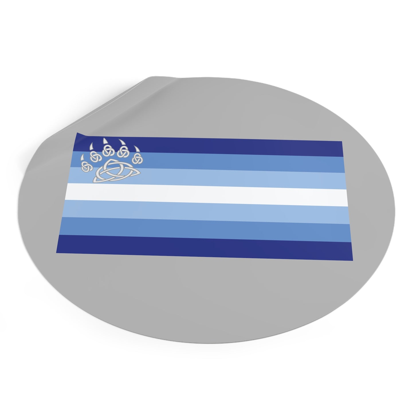 Bear Pride Flag Dublin Vinyl Sticker
