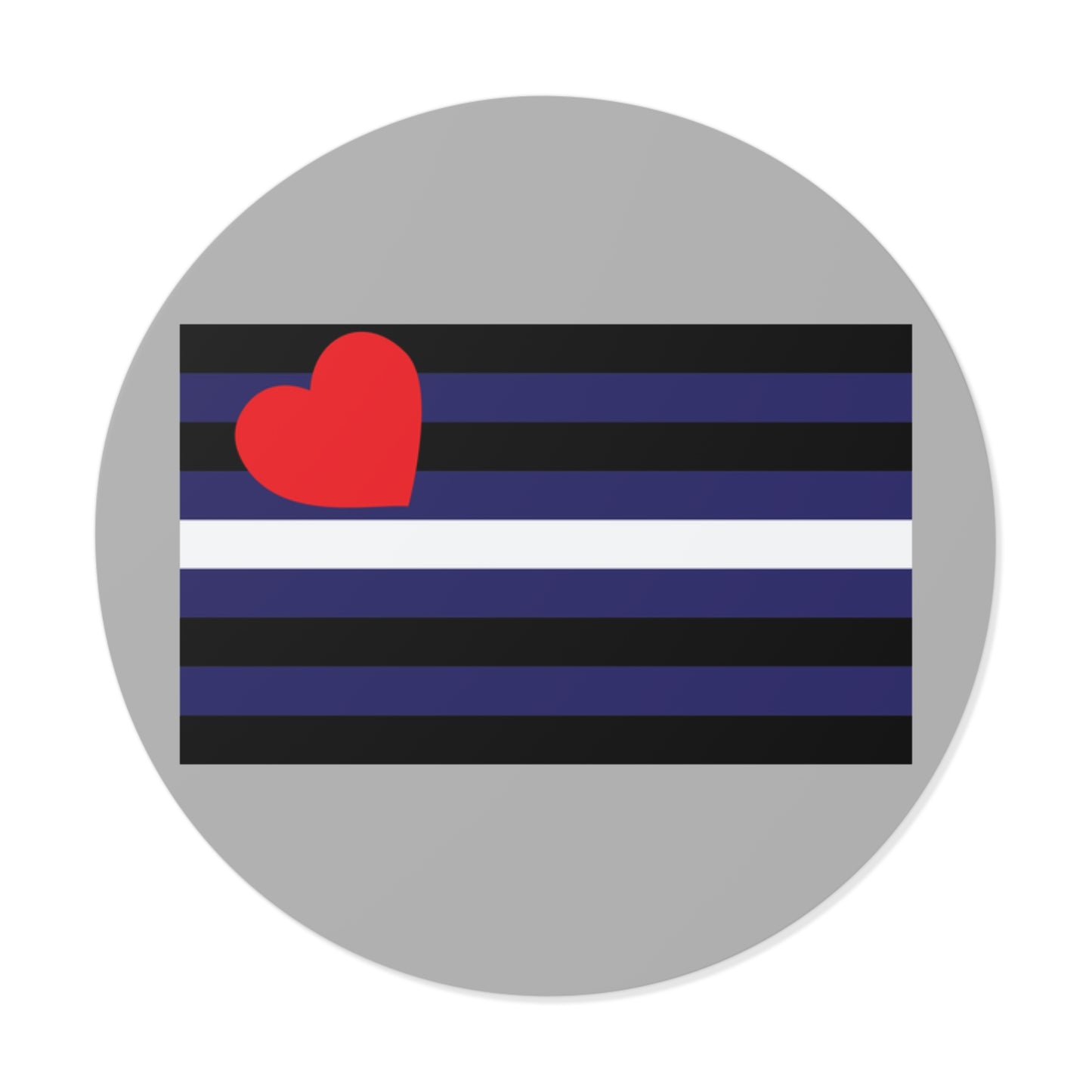 Leather Pride Flag Vinyl Sticker