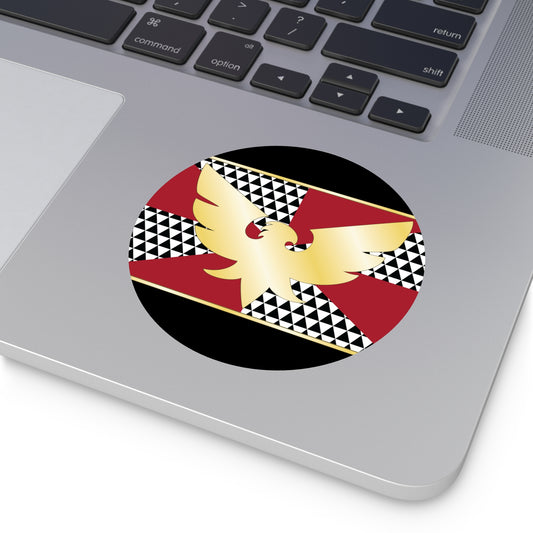 Drag Feather Pride Flag Vinyl Sticker