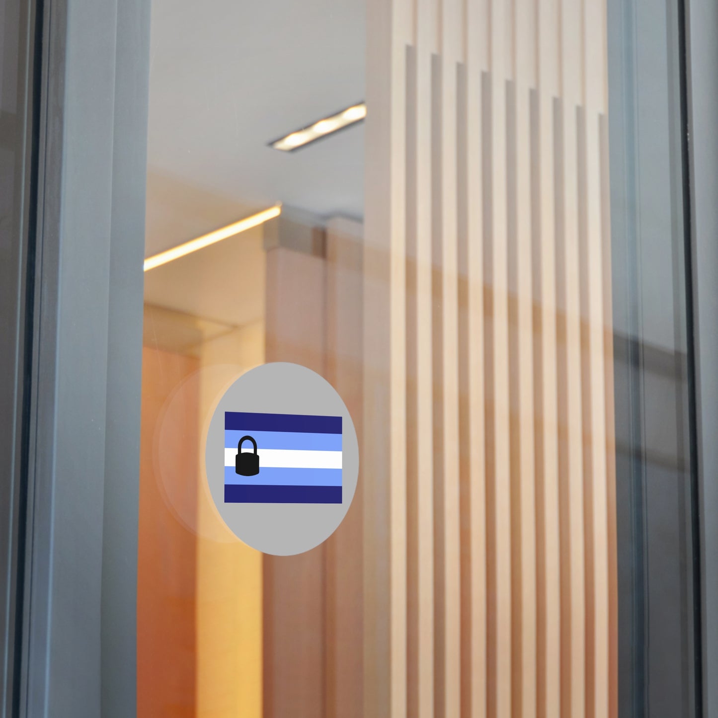 Chastity Pride/TeamLocked Pride Flag Vinyl Sticker