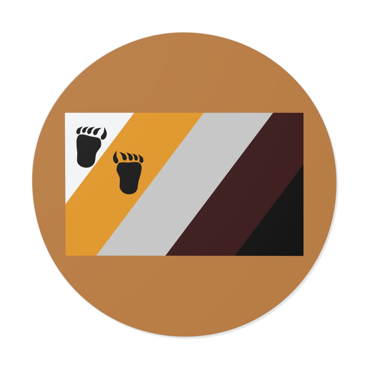 Bear Pride Flag 1992 Vinyl Sticker