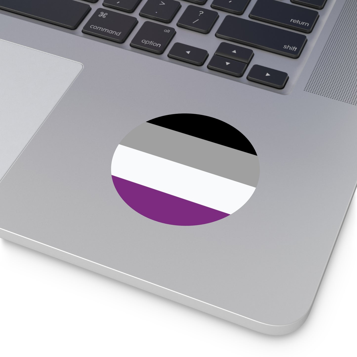 Asexual Pride Flag Vinyl Sticker