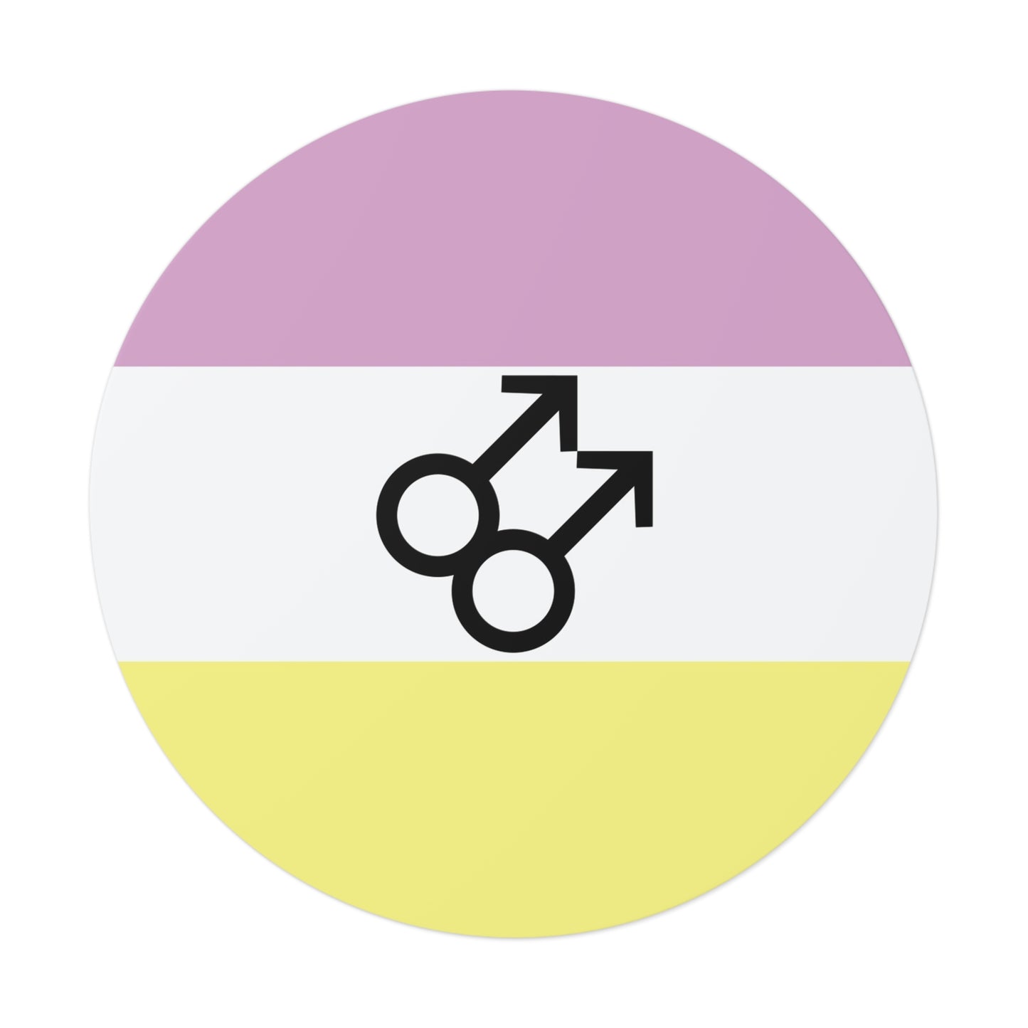 Twink Pride Flag Vinyl Sticker