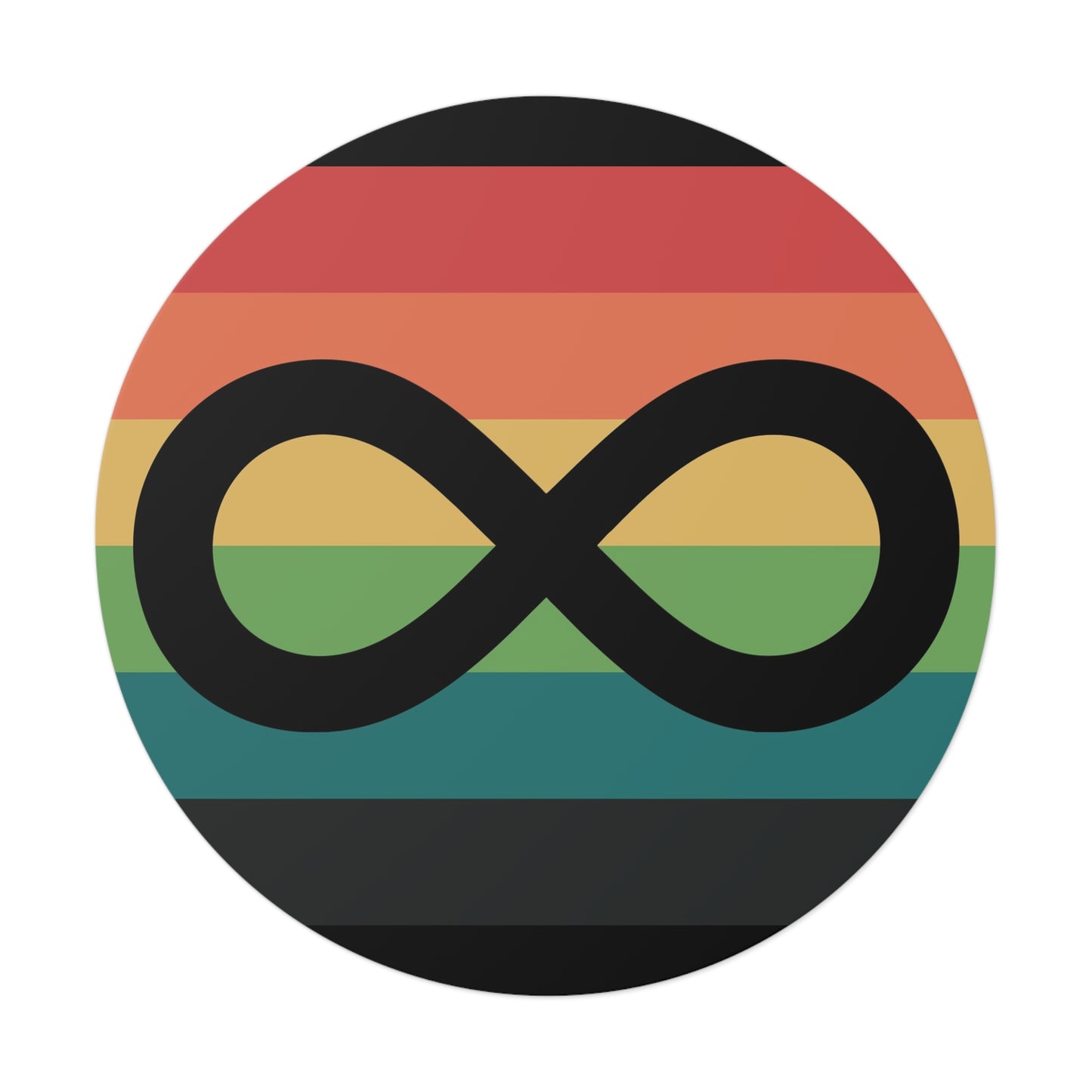 Autistic-Specific Pride Flag Vinyl Sticker
