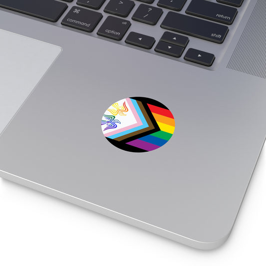 Norse Queer Pride Flag Vinyl Sticker